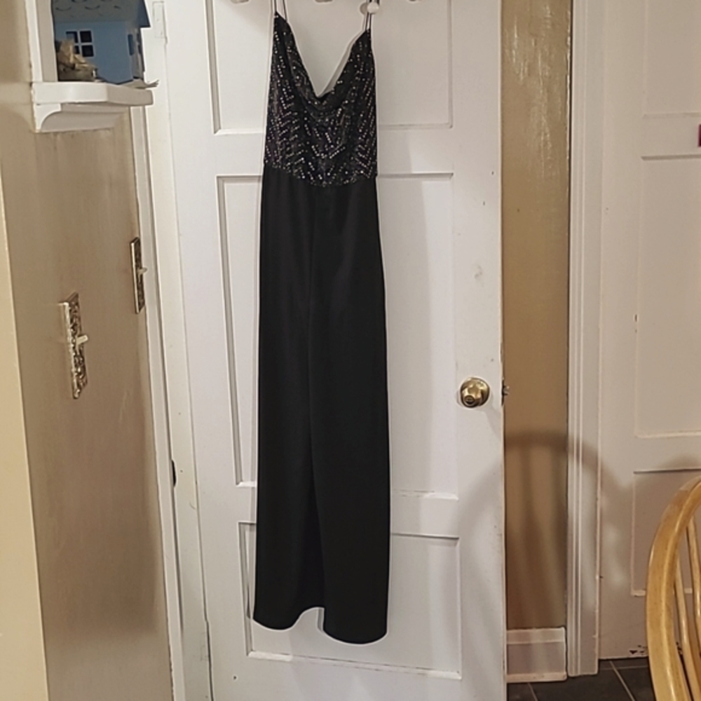 NWOT Pepper & Zoey Wide Leg Jumpsuit with Sequins XXL 2X